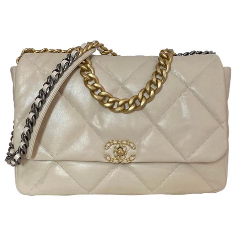 chanel beige bag 2020